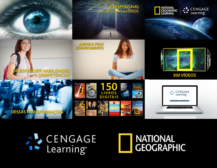Cengage Learning - Vídeo promocional para livros digitais.