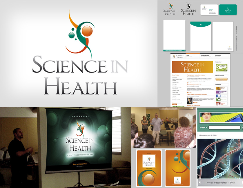 Revista Science in Health - Identidade Visual